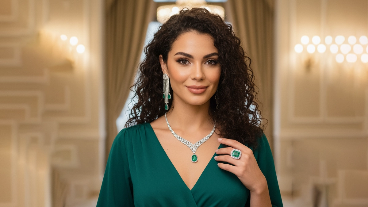 چگونه زیورآلات ژوپینگ اصل را با لباس مجلسی ست کنیم؟
