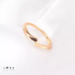 انگشتر زنانه مینیمال ژوپینگ