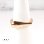 انگشتر زنانه مینیمال خطی  ژوپینگ