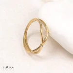 انگشتر زنانه شبکه مینیمال ژوپینگ - تصویر 2
