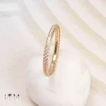 انگشتر زنانه حلقه پر نگین ژوپینگ