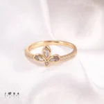 انگشتر زنانه تاج ژوپینگ - تصویر 3