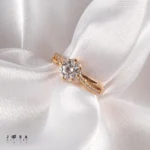 انگشتر زنانه ضربدری ژوپینگ - تصویر 3