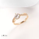 انگشتر زنانه ضربدری ژوپینگ