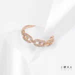 انگشتر زنانه نگینی ژوپینگ