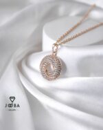 آویز سفینه طلایی نگین دار ژوپینگ