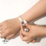 دستبند طرح ساعت سنگ یاسی ژوپینگ - تصویر 2