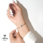 دستبند قلب کریستالی ژوپینگ - تصویر 2