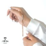 دستبند دو لاین نگین ژوپینگ - تصویر 2