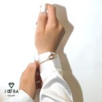 دستبند زیبا طلایی ژوپینگ - تصویر 2