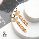 گوشواره حلقه ای زد جی - تصویر 2