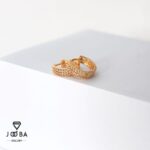گوشواره حلقه ای زدجی - Image 2