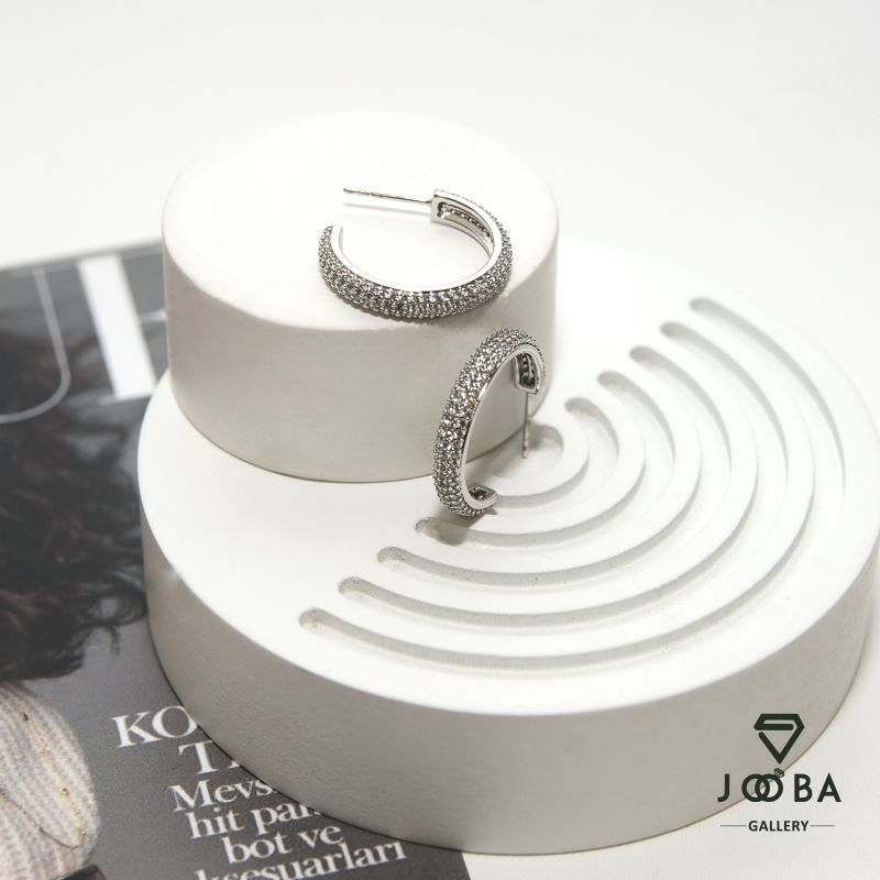 10957903.jpg گوشواره حلقه ای ژوپینگ - Image 1