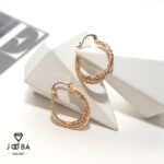 گوشواره حلقه ای ژوپینگ - تصویر 2