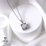 آویز مربع نگینی ژوپینگ
