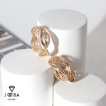 گوشواره حلقه ای ژوپینگ