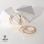 گوشواره حلقه ای ژوپینگ