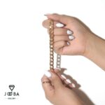 دستبند کارتیه پهن زد جی