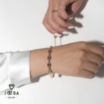 دستبند طرح دار برند زدجی