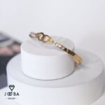 بنگل دستبند طرح قفل ژوپینگ - تصویر 2