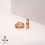 گوشواره حلقه ای ژوپینگ - تصویر 2