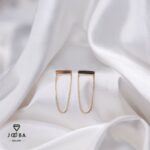 گوشواره میخی آویزدار ژوپینگ