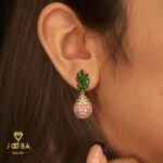 گوشواره سوارسکی آناناسی ژوپینگ - تصویر 2