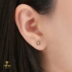 گوشواره میخی ستاره ریز ژوپینگ