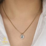 گردنبند نگین الماس ژوپینگ