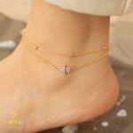 پابند چشم نظر طلایی ژوپینگ