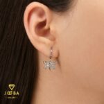 نیم ست سنجاقک نقره ای ژوپینگ - تصویر 2
