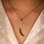 گردنبند شمشیری طلایی ژوپینگ