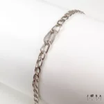 دستبند نقره ای ژوپینگ