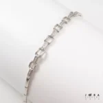 دستبند نقره ای ژوپینگ - تصویر 2