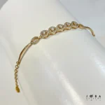 دستبند جواهری نگیندار ژوپینگ