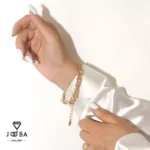 دستبند ضخیم شاین دار ژوپینگ کد 1102083246 - Image 2