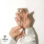 دستبند ضخیم شاین دار ژوپینگ کد 1102083246