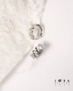 گوشواره نقره ای ژوپینگ - تصویر 6