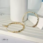 گوشواره حلقه ای ژوپینگ - تصویر 3