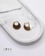 گوشواره حلقه ای مینیمال برند ژوپینگ - تصویر 2