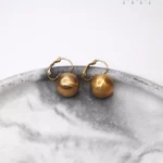 گوشواره حلقه ای توپی ژوپینگ