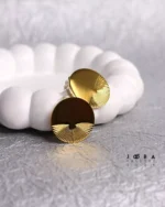 گوشواره میخی سکه ای برند ژوپینگ