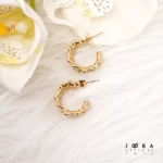 گوشواره میخی ترند برند ژوپینگ - تصویر 2