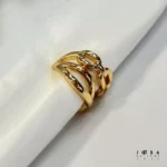 ایرکاف طلایی زنجیر ضربدری ژوپینگ - تصویر 2