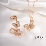 نیم ست پروانه ای ظریف - Image 2