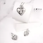 نیم ست قلبی ژوپینگ کد1171932464