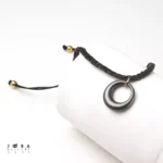 دستبند بافت مشکی