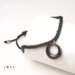 دستبند بافت مشکی - تصویر 3