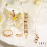 ست کامل طلایی ژوپینگ کد 1203785363 - Image 3