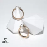 گوشواره حلقه ای ژوپینگ - تصویر 2